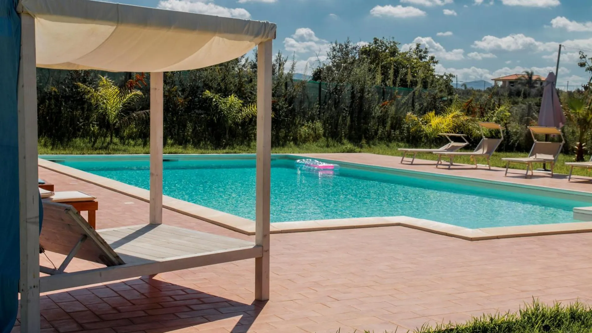 Villa con piscina Casale di Giò nel Golfo di Castellammare Partinico